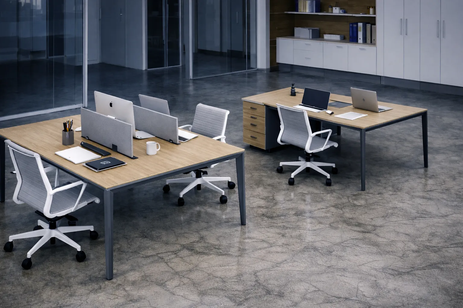 Escritorios modulares para equipos en crecimiento