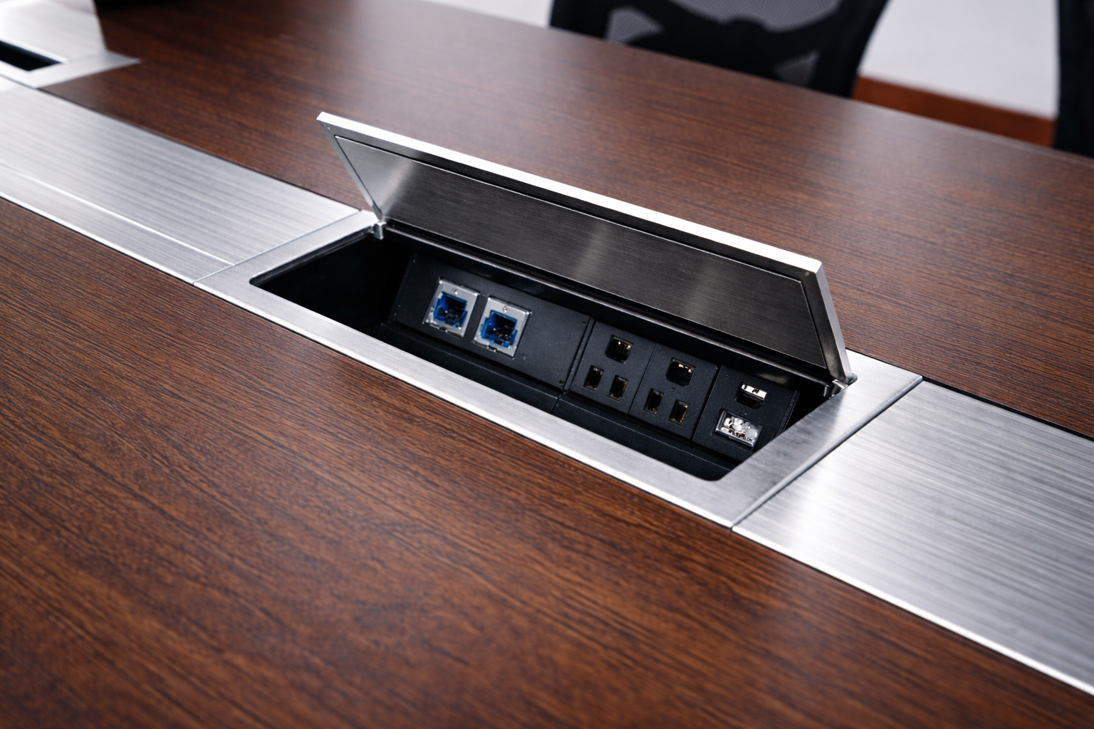 Escritorios con puntos de Redes